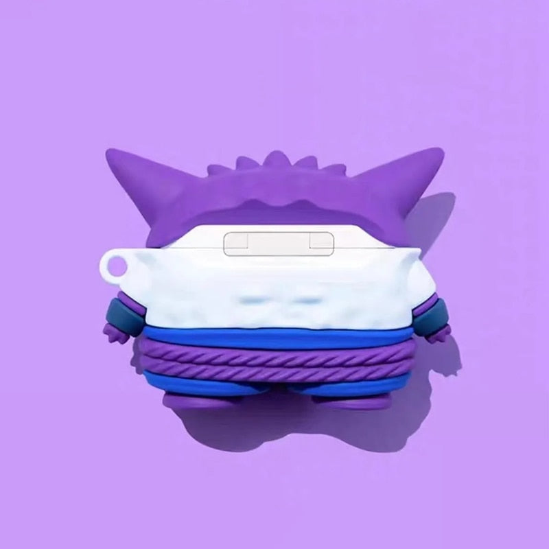 Pokemon 'Gengar x Naruto x Orochimaru' Airpods Case Shock Proof Cover