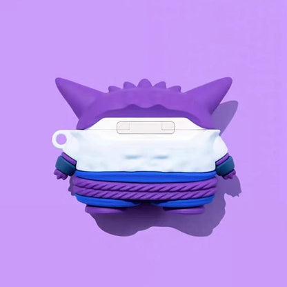 Pokemon 'Gengar x Naruto x Orochimaru' Airpods Case Shock Proof Cover