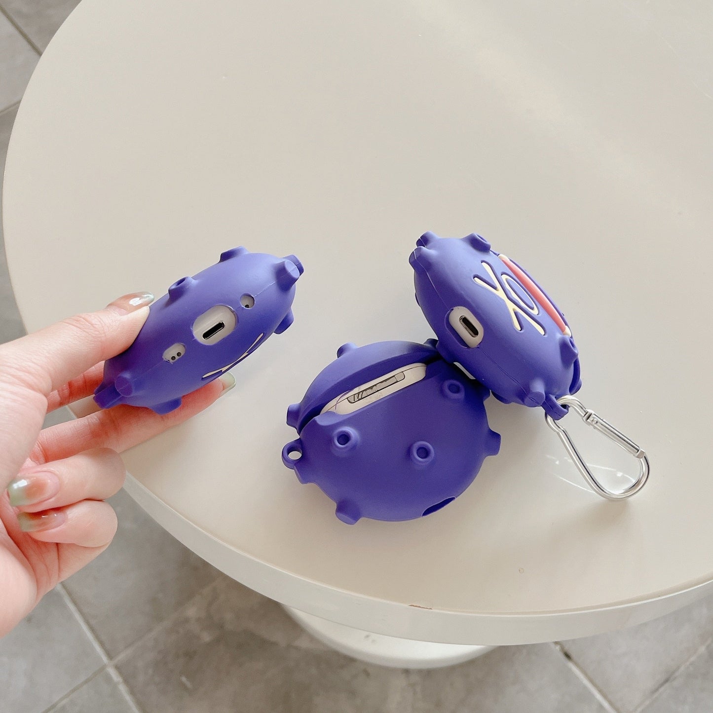 Cute 3D Pokémons 'Koffings' Premium AirPods Case Shock Proof Cover