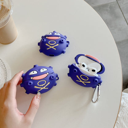 Cute 3D Pokémons 'Koffings' Premium AirPods Case Shock Proof Cover