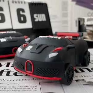 3D Sports Car 'Bugatti Chiron Black' Premium AirPods Case Shock Proof Cover