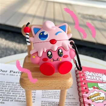 Cute 3D Pokemon  'Jiggly Puff' Premium AirPods Case Shock Proof Cover