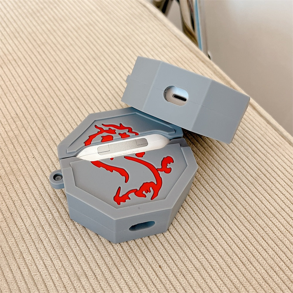 Jakie Chan Adventure 'DragonTalisman' AirPods Case Shock Proof Cover