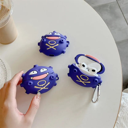 3D Pokemon 'Funny Koffing' Premium AirPods Case Shock Proof Cover