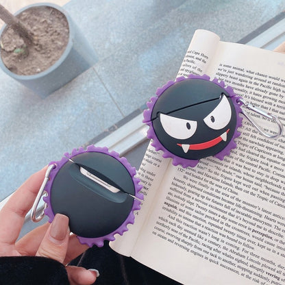 Cute 3D Pokemon 'Funny Ghastly' Premium AirPods Case Shock Proof Cover