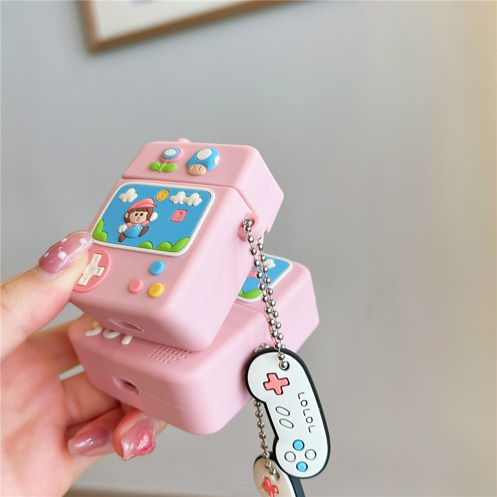 Cute Anime 'Adventure Game' Premium AirPods Case Shock Proof Cover