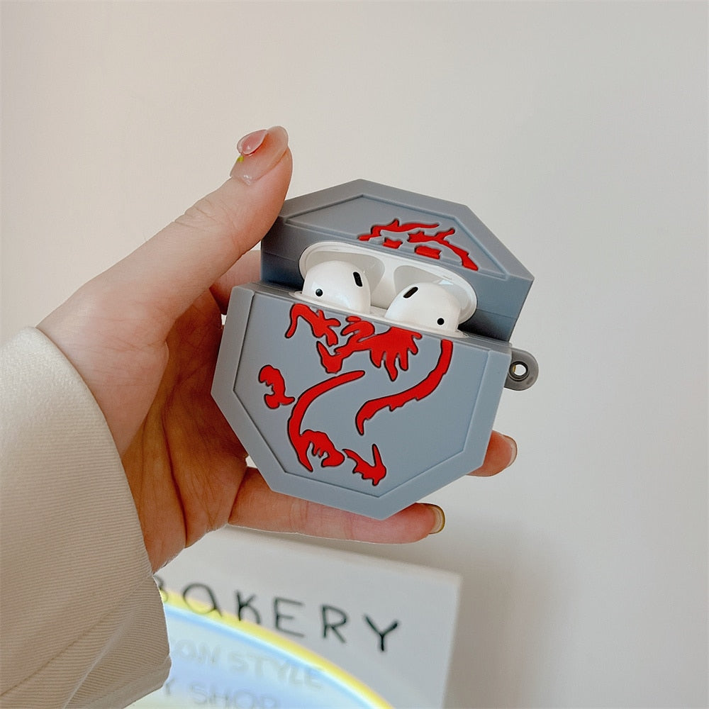 Jakie Chan Adventure 'DragonTalisman' AirPods Case Shock Proof Cover