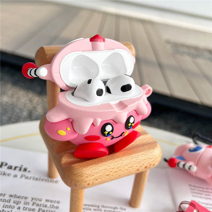 Cute 3D Pokemon  'Jiggly Puff' Premium AirPods Case Shock Proof Cover