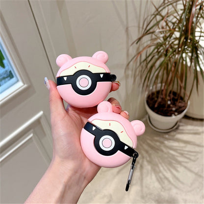 Cartoon Pokemon 'Pokeball SlowPoke' Premium AirPods Case Shock Proof Cover