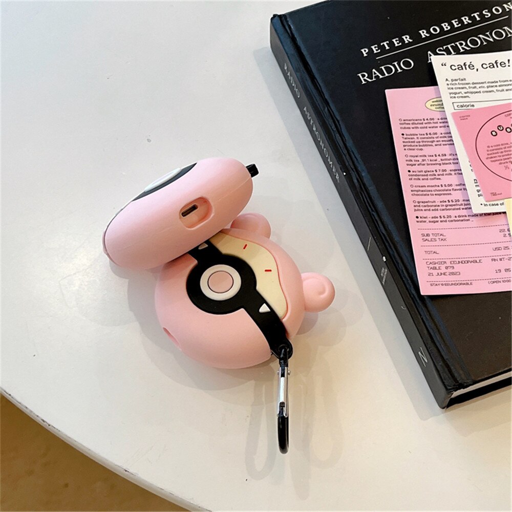 Cartoon Pokemon 'Pokeball SlowPoke' Premium AirPods Case Shock Proof Cover