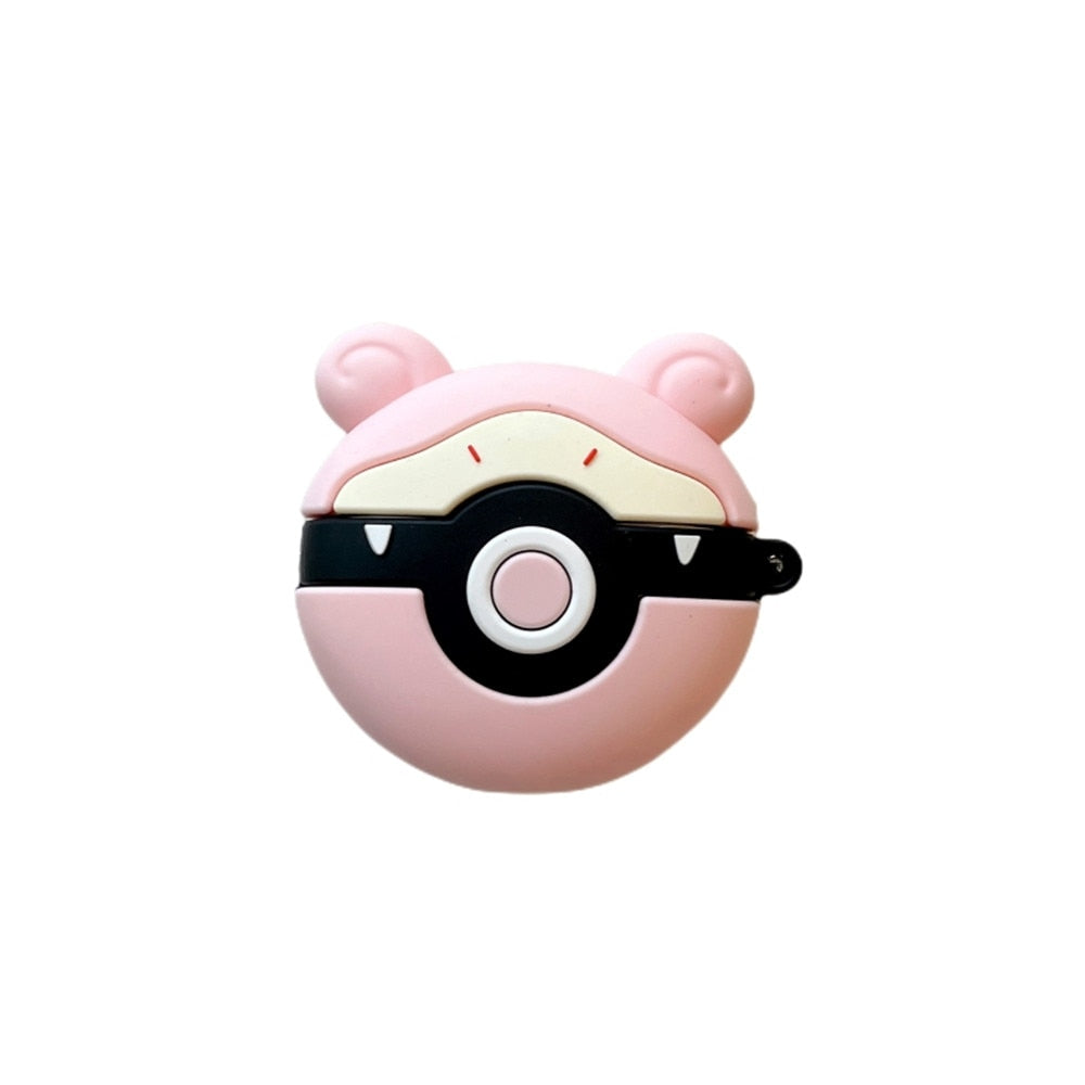 Cartoon Pokemon 'Pokeball SlowPoke' Premium AirPods Case Shock Proof Cover