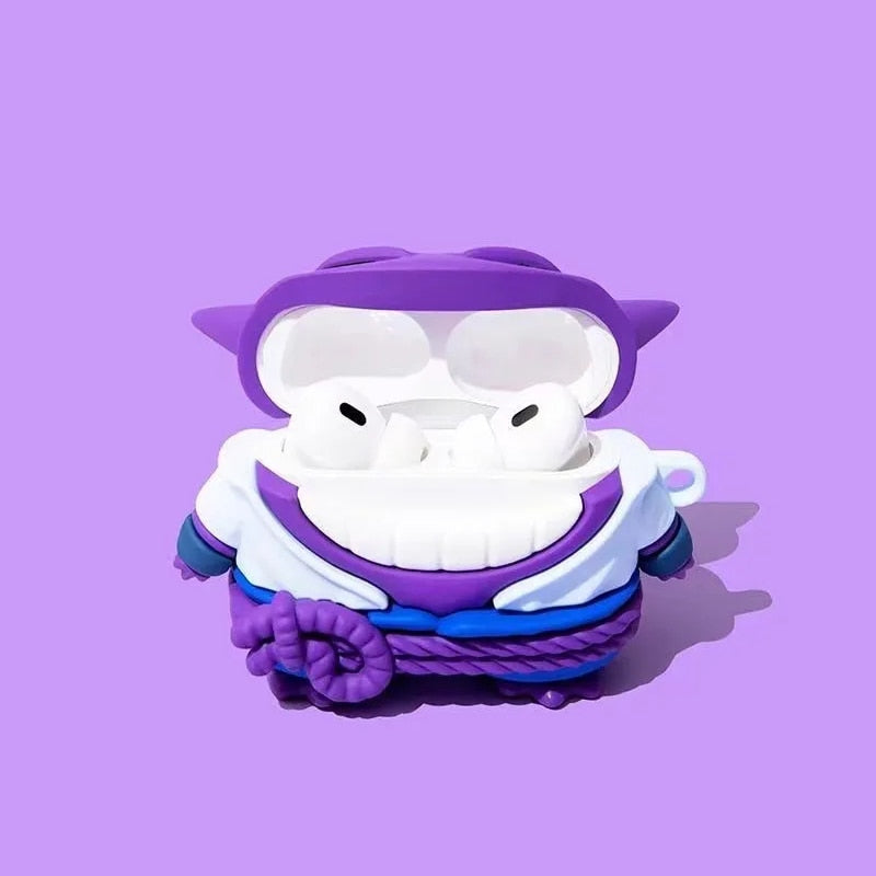 Pokemon 'Gengar x Naruto x Orochimaru' Airpods Case Shock Proof Cover