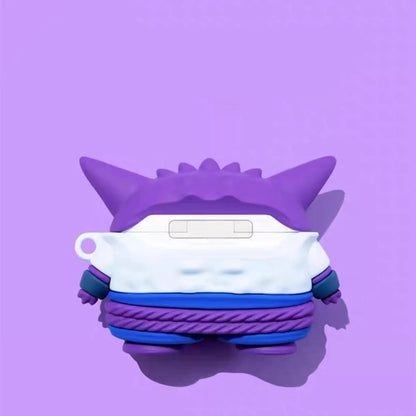 Pokemon 'Gengar x Naruto x Orochimaru' Airpods Case Shock Proof Cover