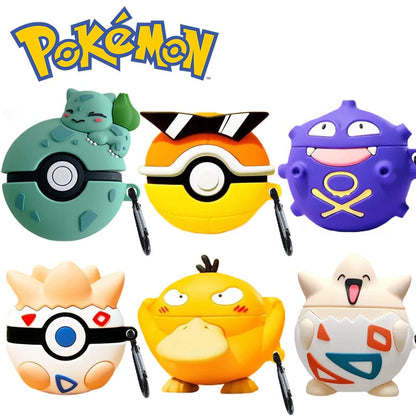 3D Pokemon 'Cute Hppy Togepi' Premium AirPods Case Shock Proof Cover