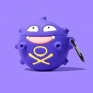 3D Pokemon 'Funny Koffing' Premium AirPods Case Shock Proof Cover