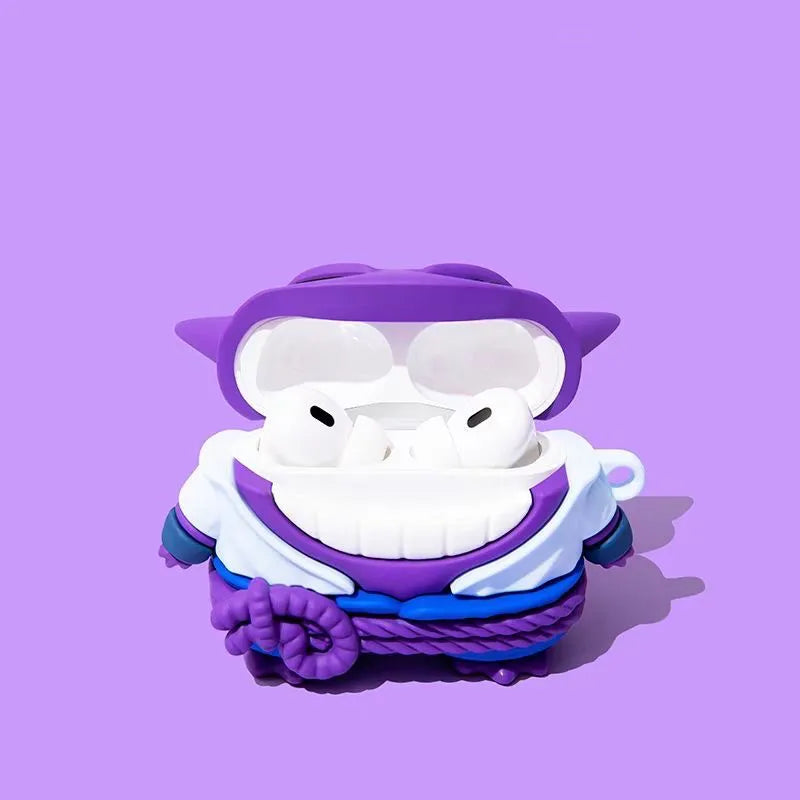 Pokemon 'Gengar x Naruto x Orochimaru' Airpods Case Shock Proof Cover