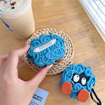 Cute 3D Pokemon 'Funny Tangela' Premium AirPods Case Shock Proof Cover