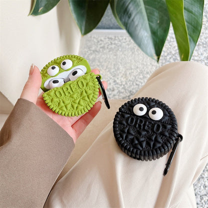 Cute 3D Oreo 'Chocolate Cookie' Premium AirPods Case Shock Proof Cover