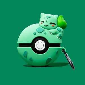 Pokemon 'Pokeball Bulbasaur' V2 Premium AirPods Case Shock Proof Cover