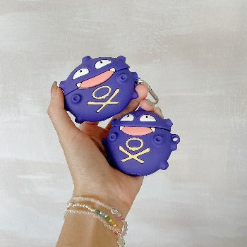 Cute 3D Pokémons 'Koffings' Premium AirPods Case Shock Proof Cover