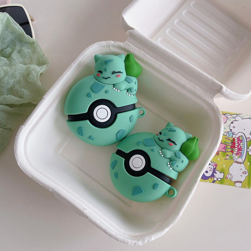 Pokemon 'Pokeball Bulbasaur' V2 Premium AirPods Case Shock Proof Cover
