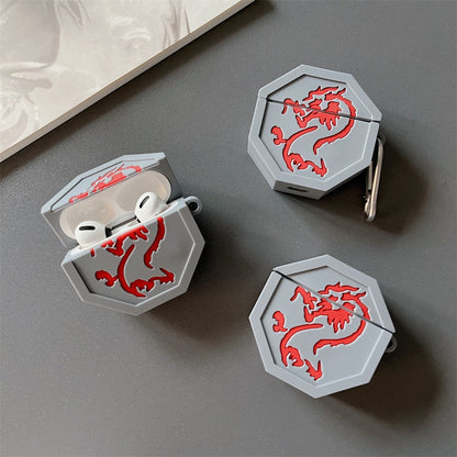 Jakie Chan Adventure 'DragonTalisman' AirPods Case Shock Proof Cover