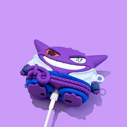 Pokemon 'Gengar x Naruto x Orochimaru' Airpods Case Shock Proof Cover