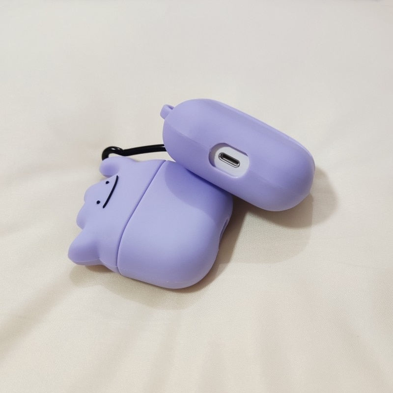 3D Pokemon 'Ditto' AirPods Case Shock Proof Cover