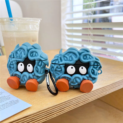 Cute 3D Pokemon 'Funny Tangela' Premium AirPods Case Shock Proof Cover