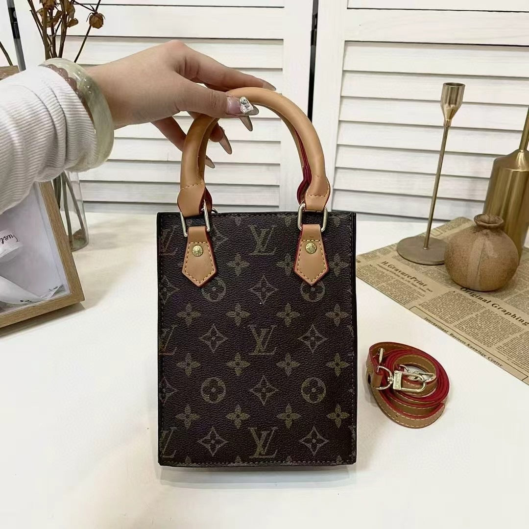 Classic Tote Bag With Crossbody Strap