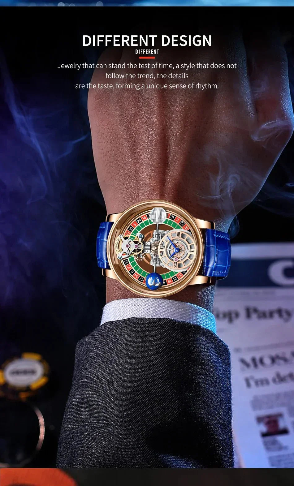 Celestial Roulette Luxury Watch