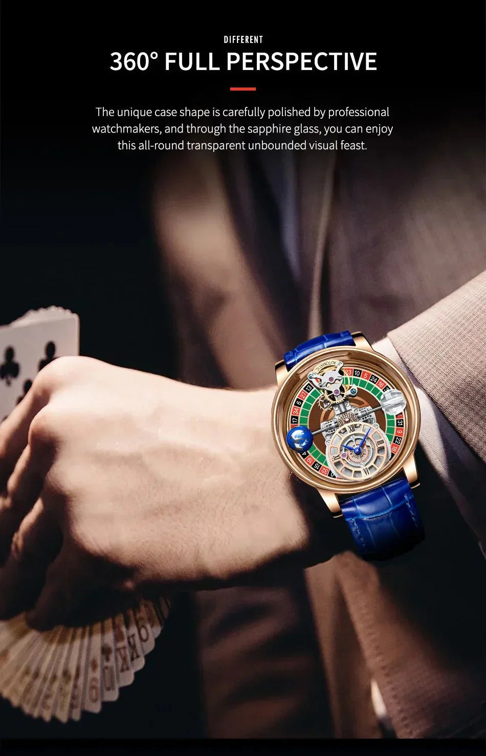 Celestial Roulette Luxury Watch
