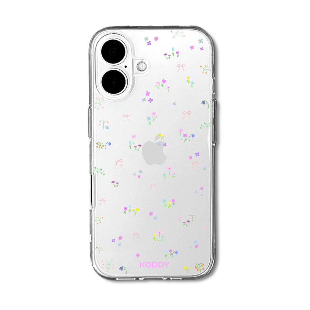 Flowers with Ribbon Bows Phone Case
