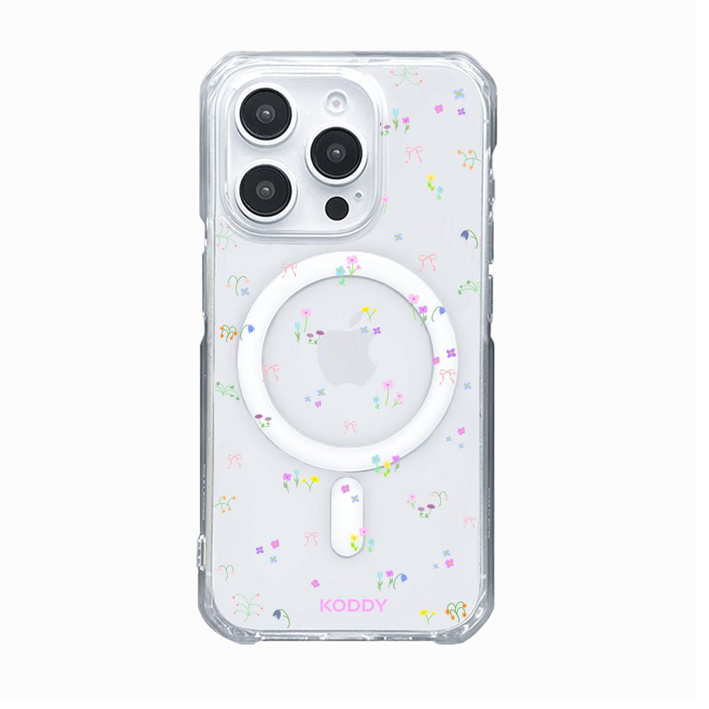 Flowers with Ribbon Bows Phone Case
