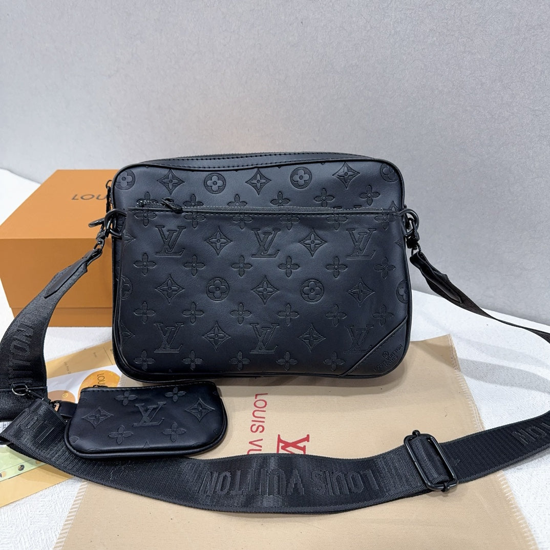 Classic Monogram Trio Messenger Bag - A Fashion Must-Have