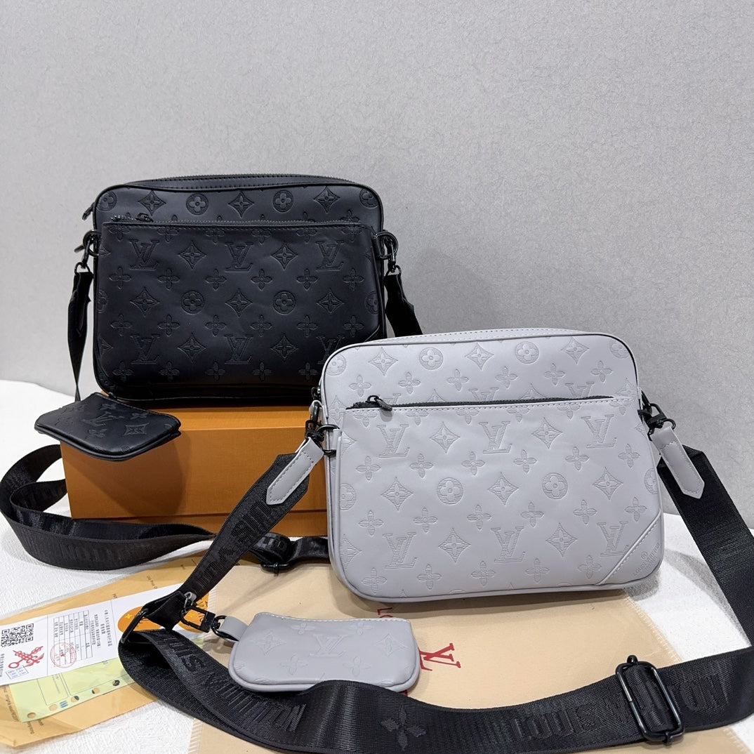 Classic Monogram Trio Messenger Bag - A Fashion Must-Have