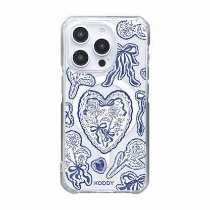 Indigo Lace Phone Case